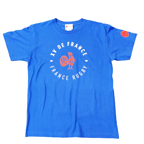 フランス代表 ロゴTシャツ  ブルー