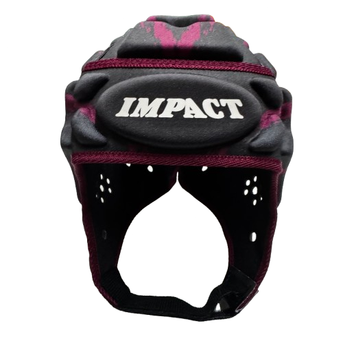 IMPACT V2 Premium Vented SPLATTER BLACK/MAROON