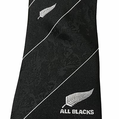 【ネクタイが好き45】ALL BLACKS ブラック ストライプ NZ 希少品 ネクタイが好き45】ALL BLACKS ブラック ストライプ NZ 希少品