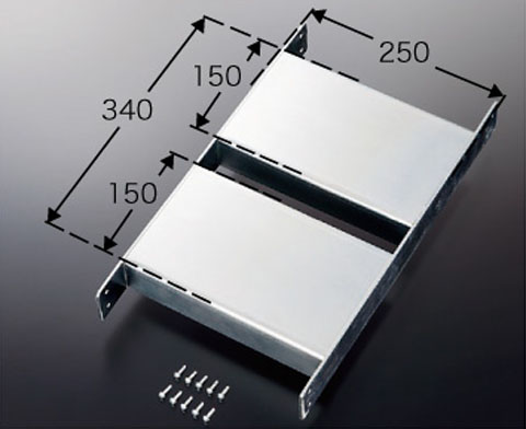 軽量鉄骨用手すり取付金具