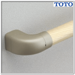 介護手摺り金具 エンドホルダー（壁際用）TOTO EWT13BE 自分で