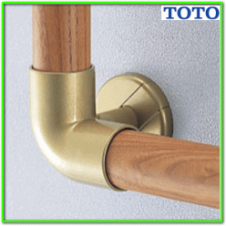 TOTO木製手すり EWT11BL35N コーナーブラケット