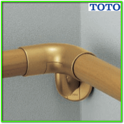 廊下・階段用手すりの通販 TOTO EWT11BC35R 入隅コーナーブラケット