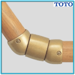 階段手すり TOTO EWT10CF35 フレキシブルジョイントブラケット