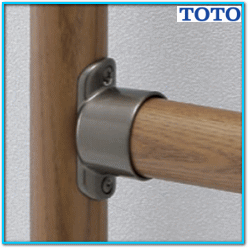 手すり金具 T字ジョイント TOTO EWT11CT 自分で取り付ける介護用 