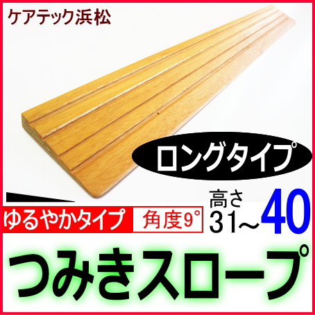 段差解消スロープ高さ40　ロングタイプ