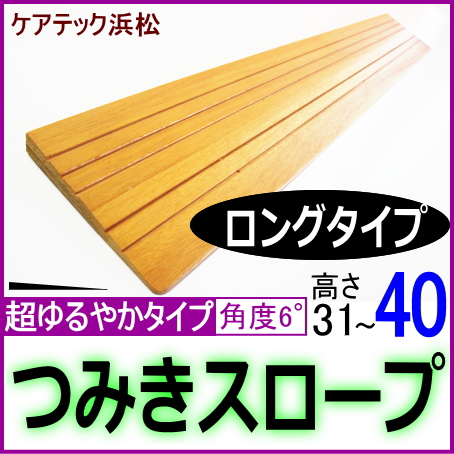 段差解消スロープ高さ40　ロングタイプ