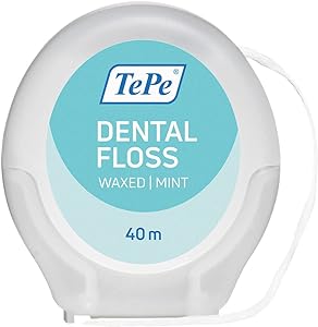 TePe デンタルフロス 40m カートンパック 10個入×２