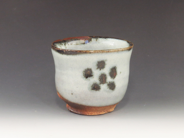 山形県のやきもの　成島焼の酒器ぐい呑