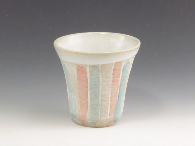 栃木県のやきもの　益子焼の酒器ぐい呑
