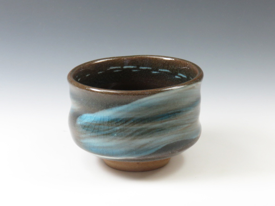 山口県のやきもの　岩国焼の酒器ぐい呑