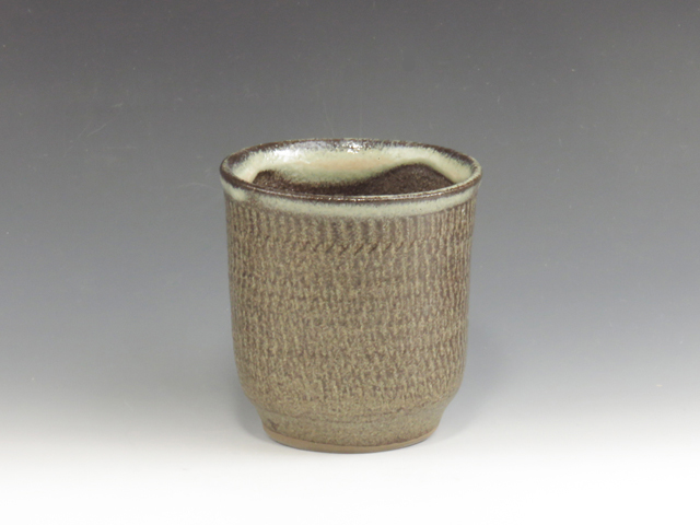 大分県のやきもの　小鹿田焼の酒器ぐい呑