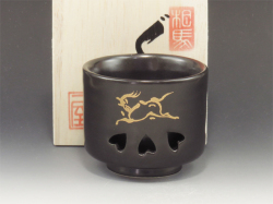福島県のやきもの　大堀相馬焼の酒器ぐい呑