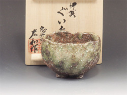 三重県のやきもの 伊賀焼の酒器ぐい呑