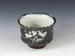 島根県のやきもの　袖師焼酒器ぐい呑