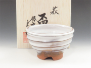 山口県のやきもの　萩焼の酒器ぐい呑