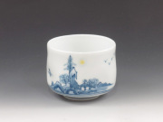 佐賀県のやきもの　伊万里焼の酒器ぐい呑