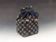 ぐい呑袋 （七宝文）