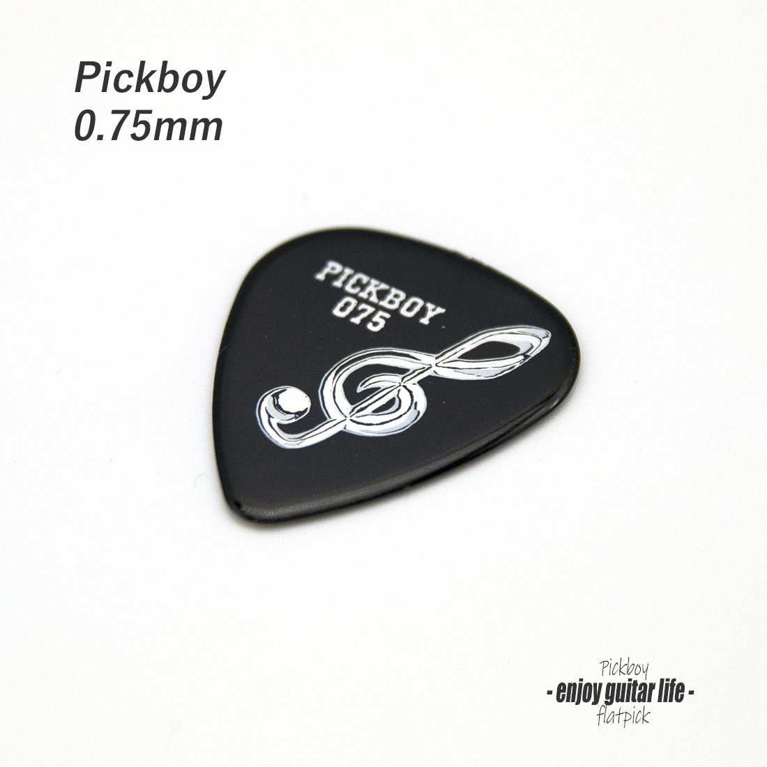 ★outlet 10個セット【フラットピック】GP-214-6/075 セルテックス材 ティアドロップ型 厚さ0.75mm ノイズレス 滑らかサウンド 練習用 ソフト感触 演奏系 ＜★送料200円ポスト投函＞ #0910