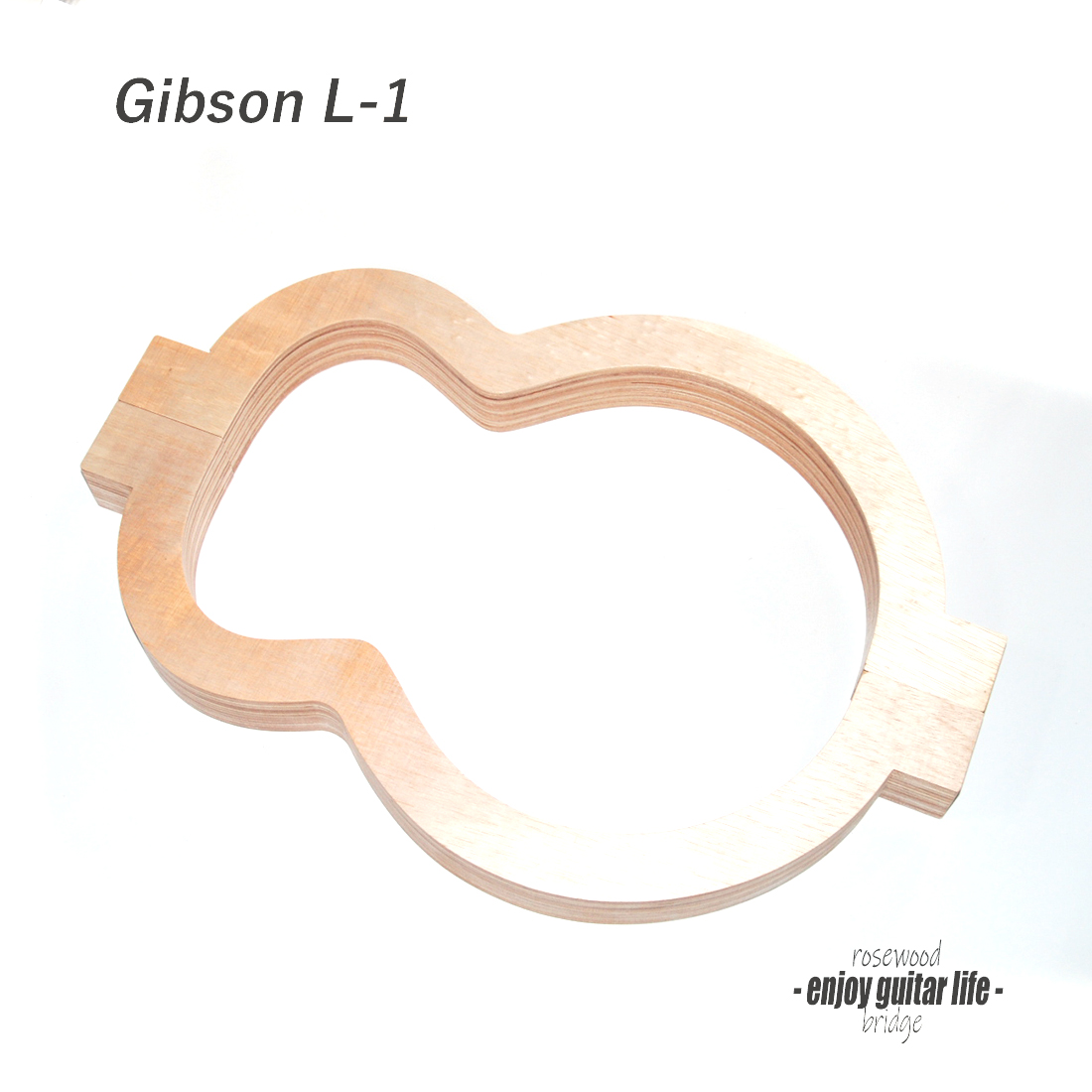 【ジグ】ギター木枠 Gibson L-1タイプ 受注生産 側板固定用 セルフビルド 製作 クラフト クリエイト ＜送料1500円ヤマト宅急便＞#9012