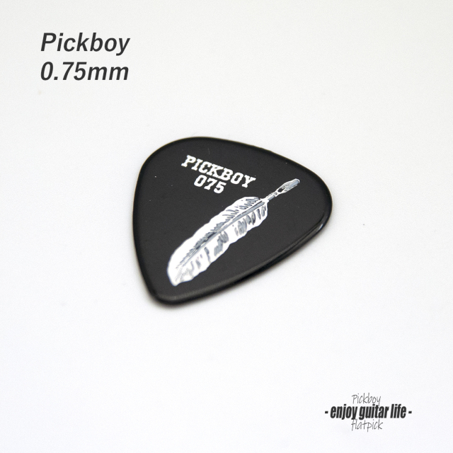 ★outlet 10個セット【フラットピック】GP-214-1/075 セルテックス材 ティアドロップ型 厚さ0.75mm ノイズレス 滑らかサウンド 練習用 ソフト感触 演奏系 ＜★送料200円ポスト投函＞ #0909