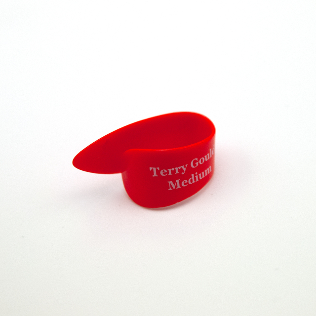【フィンガーピック】TP-TG/RE Mサイズ 親指用 ソフトな感触 ノイズレス 低音域向上 フィンガー奏法 音量調整 演奏系 <送料200円ポスト投函>#1202
