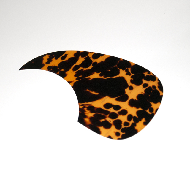 ピックガード F4002/T3 加工済 べっ甲柄3 アコギ用