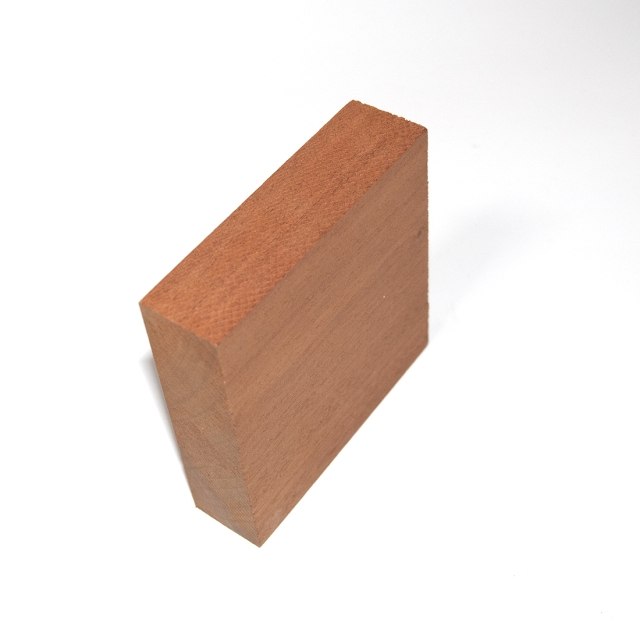 テイルブロック マホガニー 65x100x20
