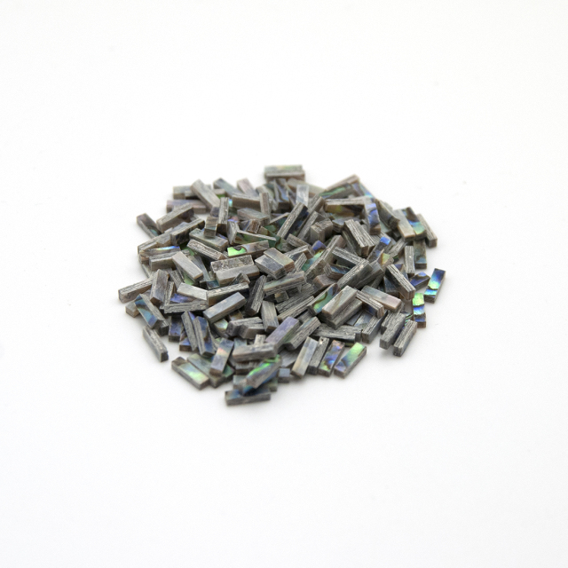 【パーフリング】メキシコ貝 ストレート250個セット 772B 長7mmx幅2.0mmx厚1.5mm ボディ周り装飾用 補修 アクセント リペア製作系 ビルド クラフト <送料200円ポスト投函>#7058