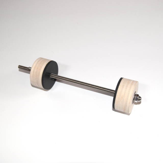 【ツール】スプールクランプ 直径45mm 最長135mm アコギボディ接着用 ステンレス オリジナル 製作補修 リペア メンテナンス <送料880円ヤマト宅急便>#8067