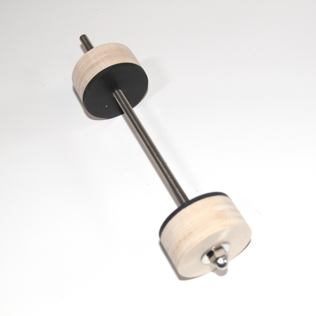 【ツール】スプールクランプ 直径45mm 最長135mm アコギボディ接着用 ステンレス オリジナル 製作補修 リペア メンテナンス <送料880円ヤマト宅急便>#8067