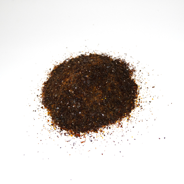 シェラック片 濃色160g 500mlボトル入り