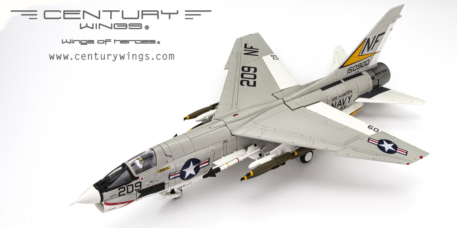 Centurywings 1 72 F 8e アメリカ海軍 第53戦闘飛行隊 アイアン エンジェルス 空母ハンコック搭載 ベトナム戦争時 67年 Nf9 ガリバー