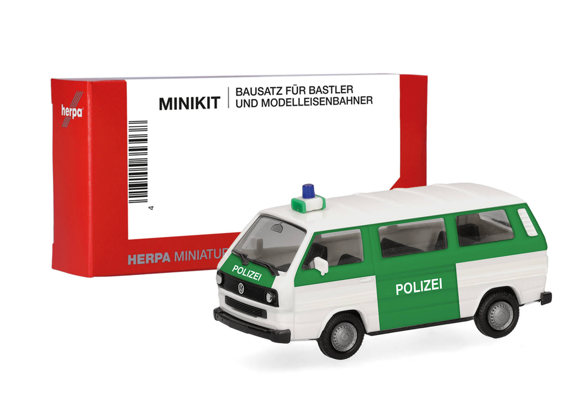 herpa 1/87 ドイツ警察車両ミニカー 3台セット herpa Cars&Trucks 1/87 (プラスチック製) ミニキット
