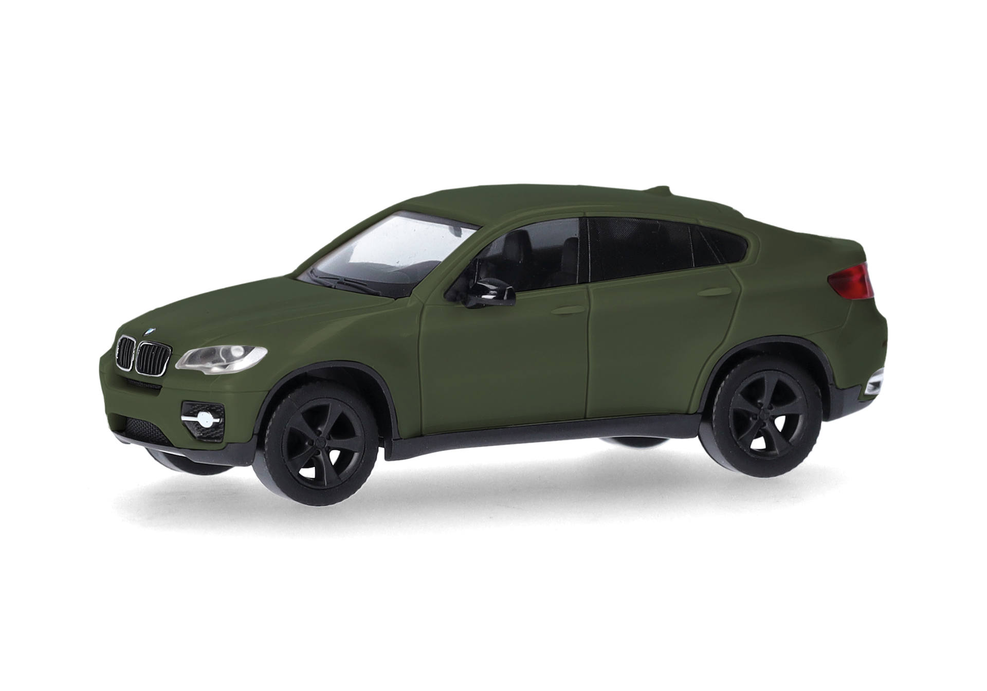 [予約]herpa Cars&Trucks 1/87 (プラスチック製) BMW X6 (E71) マットオリーブ