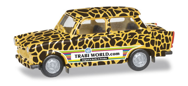 herpa Cars&Trucks  1/87 トラバント 601 `Trabiworld Mod 3`