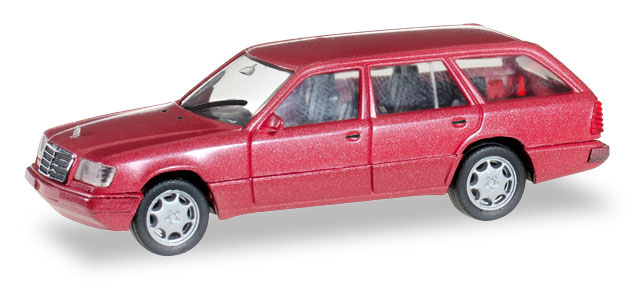herpa Cars&Trucks 1/87 メルセデスベンツ E320T(W124) レッドメタリック