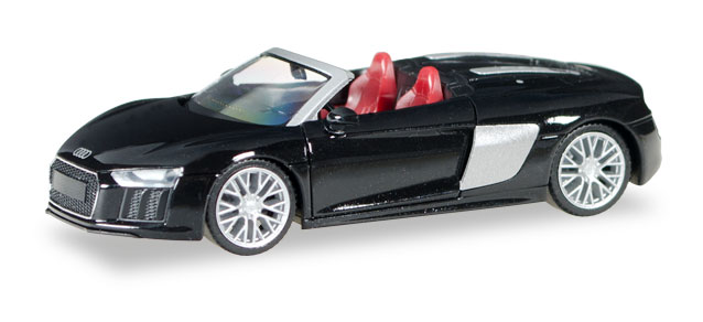 herpa Cars&Trucks 1/87 アウディ R8 スパイダー ブラック
