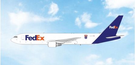 [予約]フェニックス 1/400 (ダイキャスト製) 767-300F FedEx 150th and last B767 for FedEx N244FE