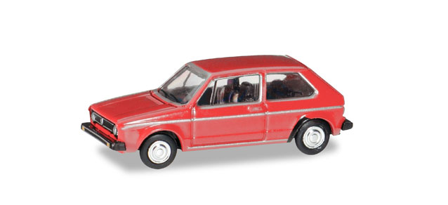 herpa Cars&Trucks 1/120 フォルクスワーゲン ゴルフ I レッド