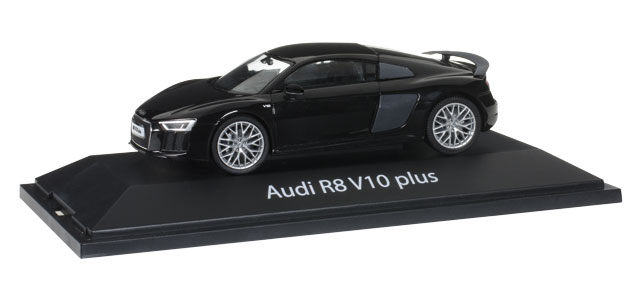 Audi R8 V10 Plus Mini Car 1:43 Scale Red Audi Sport