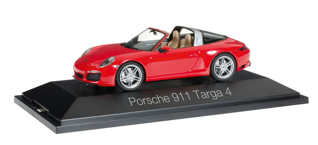 herpa Cars&Trucks 1/43 ポルシェ 911タルガ 4 レッド