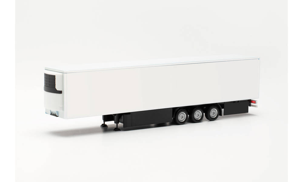 herpa Cars&Trucks 1/87 15m 冷蔵ボックスセミトレーラ with pallet box and side cover ホワイト