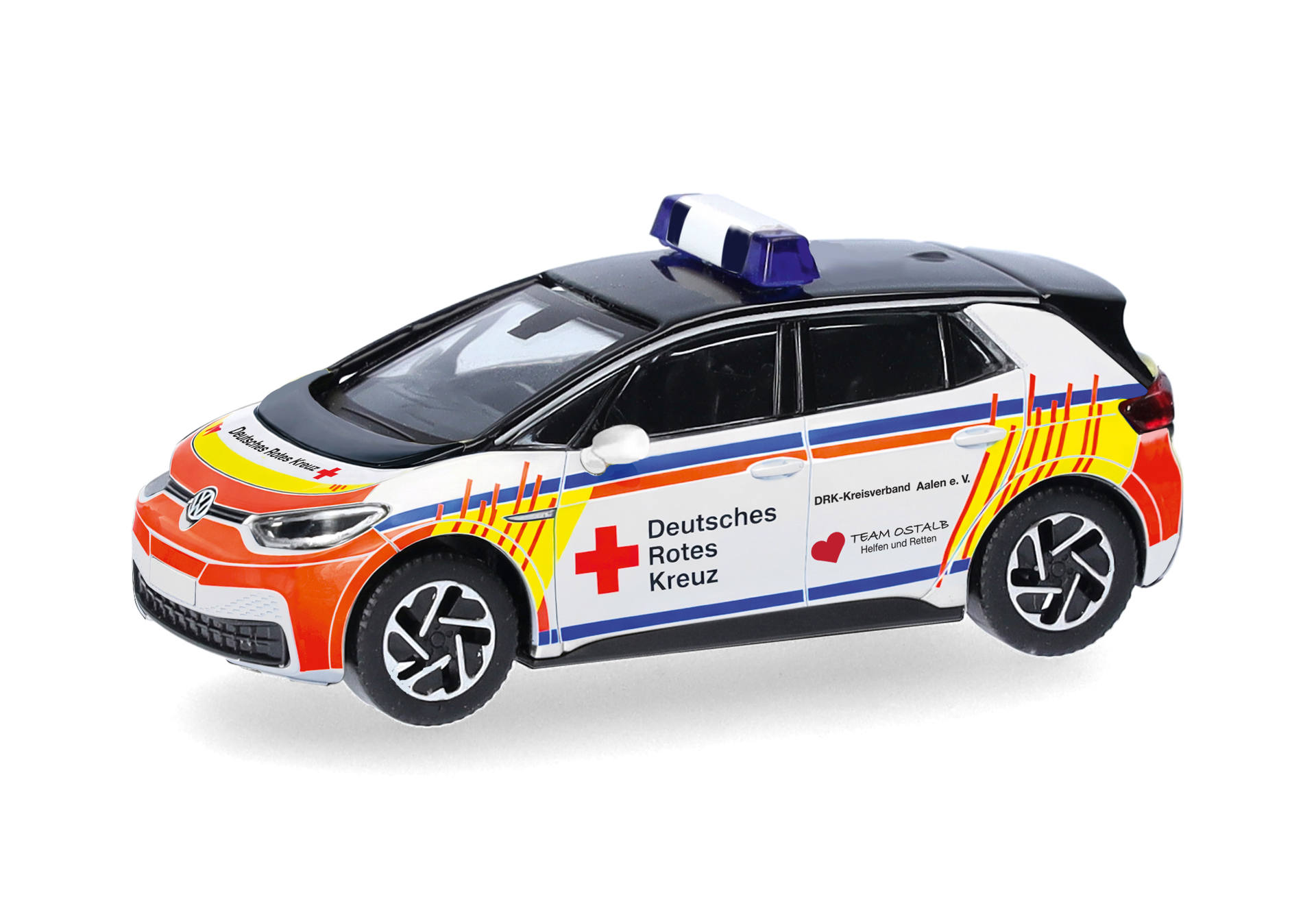 [予約]herpa Cars&Trucks 1/87 (プラスチック製) フォルクスワーゲン ID.3 "DRK アーレン / First Responder"