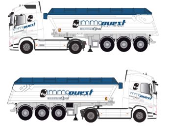 ELIGOR(エリゴール) 1/43 (ダイキャスト製) ボルボ FH 2020 ダンプ