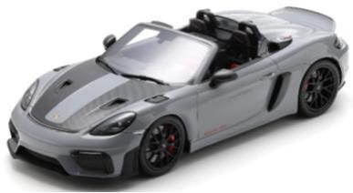 Spark(スパーク) 1/12 (レジン製) Porsche 718 Spyder RS - Nardo Grey