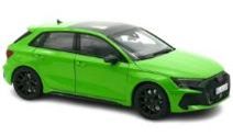[予約]NOREV(ノレブ) 1/18 (ダイキャスト製) アウディ RS 3 スポーツバック 2025 キャラミグリーン 