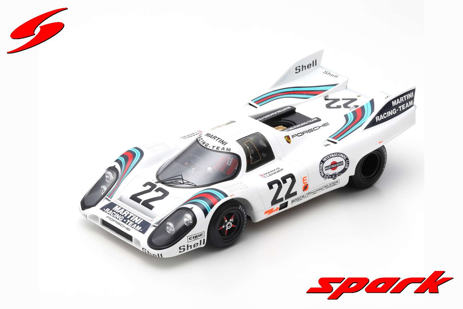 Spark (スパーク) 1/18 Porsche 917 K No.22 Winner 24H Le Mans 1971H