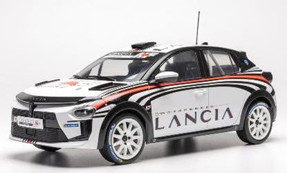 [予約]ixo(イクソ) 1/18 (ダイキャスト製) ランチア イプシロン Rally4 HF 2024 テストカー Massimo Biasion