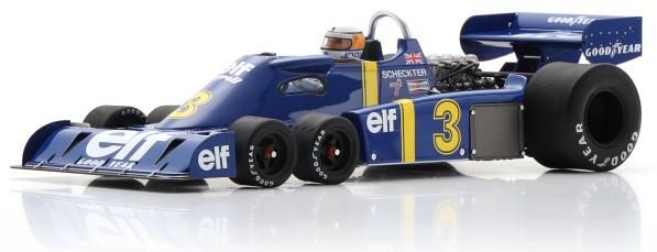 [予約]Spark(スパーク) 1/18 (レジン製) Tyrrell P34 No.3 Winner Sweden GP 1976 Jody Scheckter